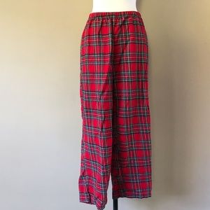 Small Sleep Pants Macy's Family PJs Red Plaid